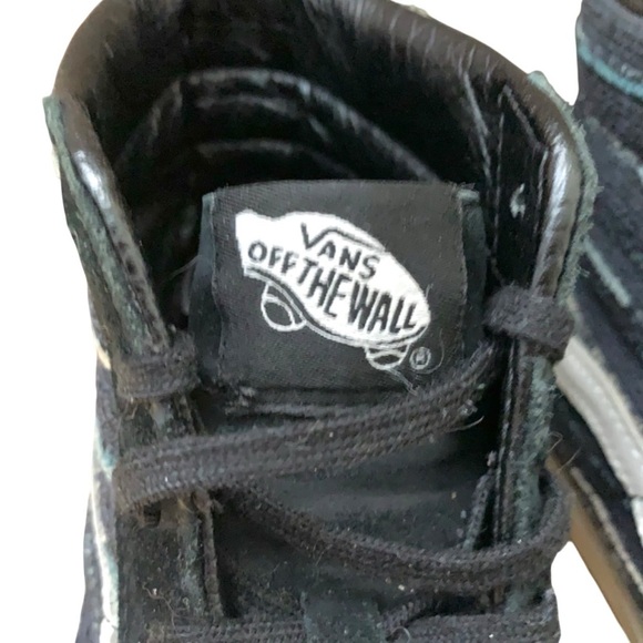 Vans sk8 hi Slim /Black Multi-Color/M8 W Men’s 8.5 Street Style Classic Sneakers - Picture 7 of 8